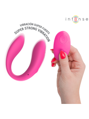 INTENSE NORA VIBRATING CLAMP STIMULATOR PINK