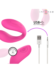 INTENSE NORA VIBRATING CLAMP STIMULATOR PINK