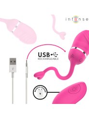 INTENSE SOOKIE REMOTE CONTROL VIBRATING EGG PINK