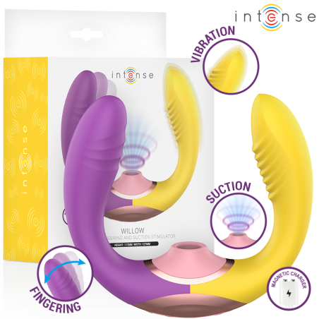 INTENSE WILLOW 3 IN 1 SUCTION AND VIBRATION STIMULATOR