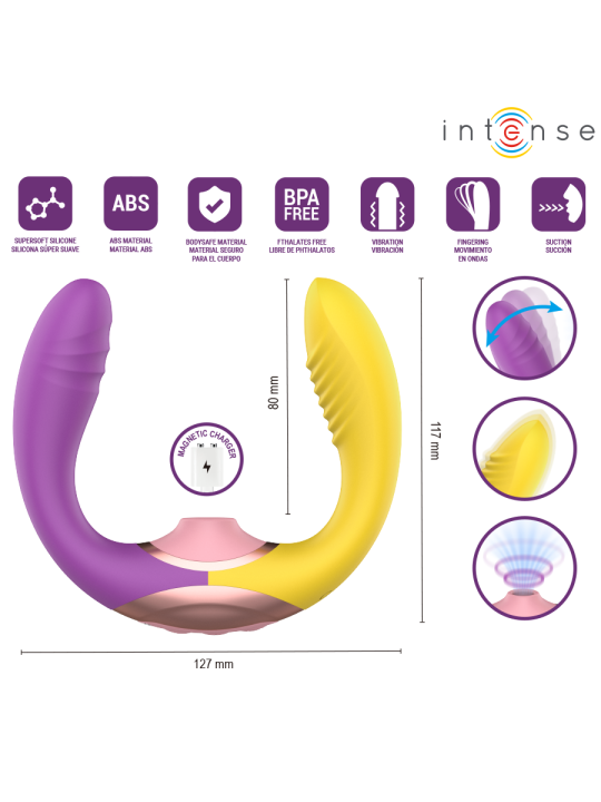 INTENSE WILLOW 3 IN 1 SUCTION AND VIBRATION STIMULATOR