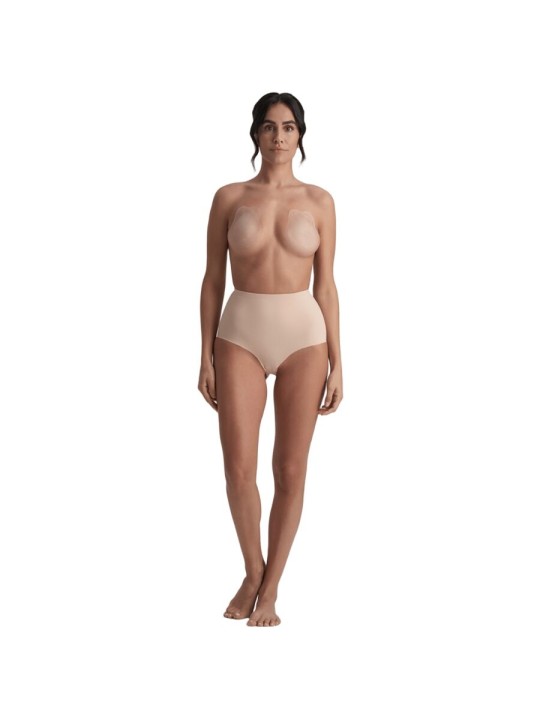 BYE BRA RABBIT SILICONE CUPS BEIGE SIZE M