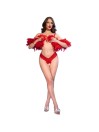CHILIROSE CR 4885 TANGA CON ENTREPIERNA ABIERTA ROJO S