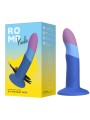 ROMP PICCOLO DILDO SILICONA CON VENTOSA TRICOLOR 14 CM