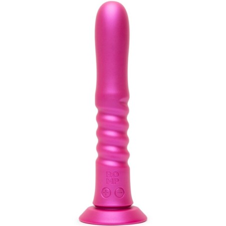 ROMP JIGGLE VIBRADOR UP AND DOWN CON VENTOSA ROSA