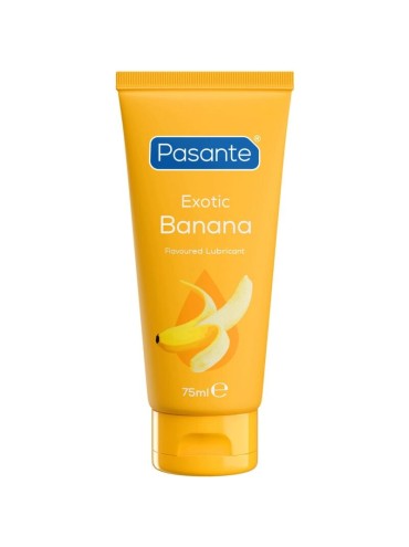 PASANTE LUBRICANTE SABOR BANANA A BASE DE AGUA 75 ML