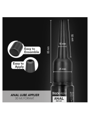 BLACK HOLE APLICADOR DE LUBRICANTE ANAL TALLA S 30 ML