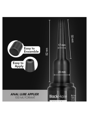 BLACK HOLE APLICADOR DE LUBRICANTE ANAL TALLA L 100 ML