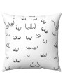 DIABLO PICANTE COJIN 30 X 30 TETAS BLANCO