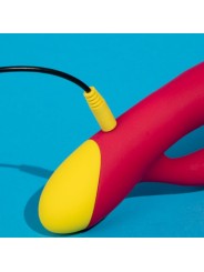ROMP JAZZ VIBRADOR RABBIT RECARGABLE ROJO