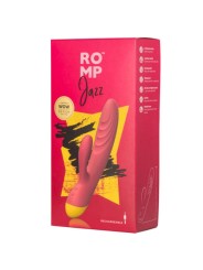 ROMP JAZZ VIBRADOR RABBIT RECARGABLE ROJO