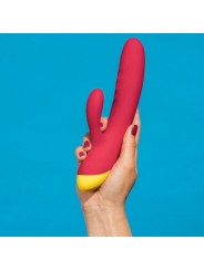 ROMP JAZZ VIBRADOR RABBIT RECARGABLE ROJO