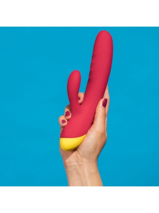 ROMP JAZZ VIBRADOR RABBIT RECARGABLE ROJO