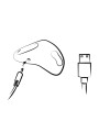 ROMP JUKE ANILLO DE SILICONA PARA PENE CON VIBRADOR DE ESTIMULACION DE CLITORIS