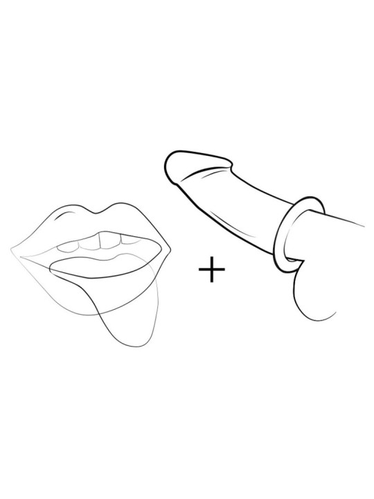 ROMP REMIX TRIO SET DE 3 ANILLOS PARA PENE SILICONA MORADO