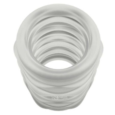 ROMP MOSH MASTURBADOR MASCULINO TRANSPARENTE CON FUNDA REVERSBLE DE 6 CM
