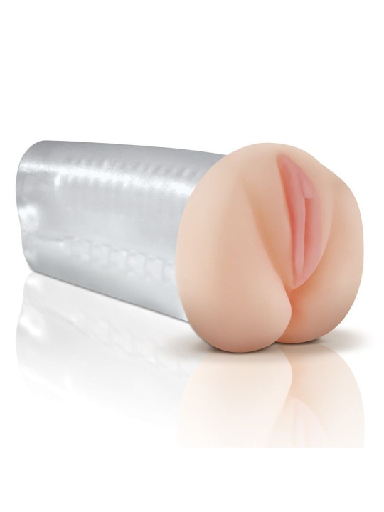 EXTREME TOYZ MASTURBADOR VAGINA NATURAL TRANSPARENTE