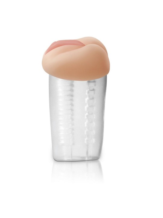 EXTREME TOYZ MASTURBADOR VAGINA NATURAL TRANSPARENTE