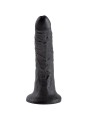 KING COCK 7 PENE NEGRO 178 CM