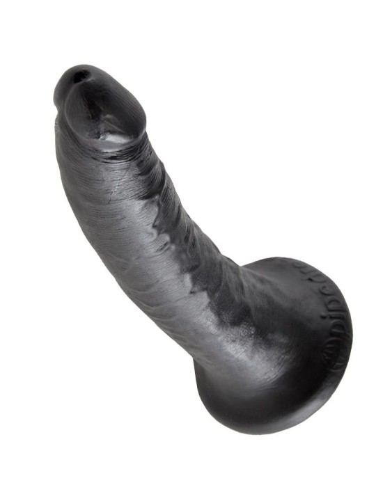 KING COCK 7 PENE NEGRO 178 CM