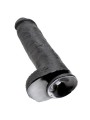 KING COCK 11 PENE REALISTICO NEGRO 28 CM