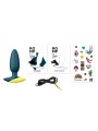 ROMP BASS PLUG ANAL VIBRADOR 10 CM VERDE
