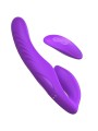 FANTASY FOR HER VIBRADOR DOBLE PENETRACION CONTROL REMOTO 9 NIVELES VIOLETA