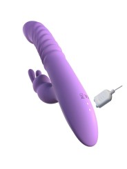FANTASY FOR HER ESTIMULADOR CLITORIS RABBIT CON FUNCION CALOR OSCILACION Y VIBRACION VIOLETA