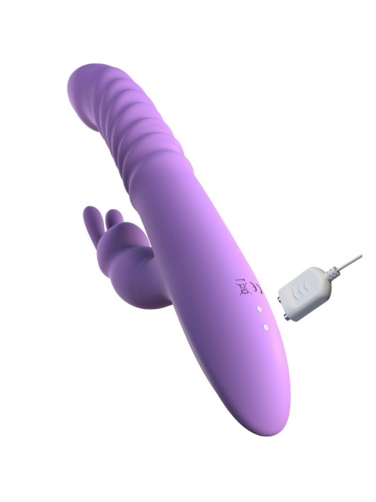 FANTASY FOR HER ESTIMULADOR CLITORIS RABBIT CON FUNCION CALOR OSCILACION Y VIBRACION VIOLETA