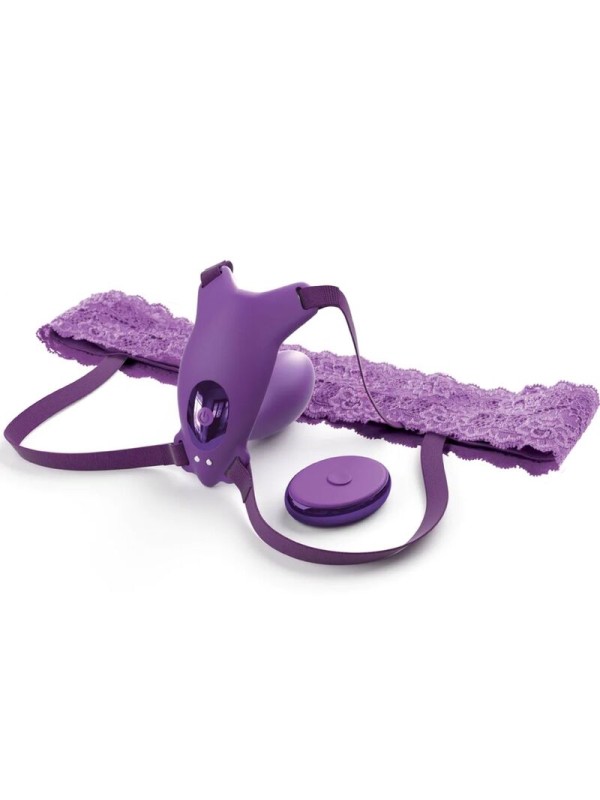 FANTASY FOR HER ARNES MARIPOSA G SPOT CON VIBRADOR RECARGABLE CONTROL REMOTO VIOLETA