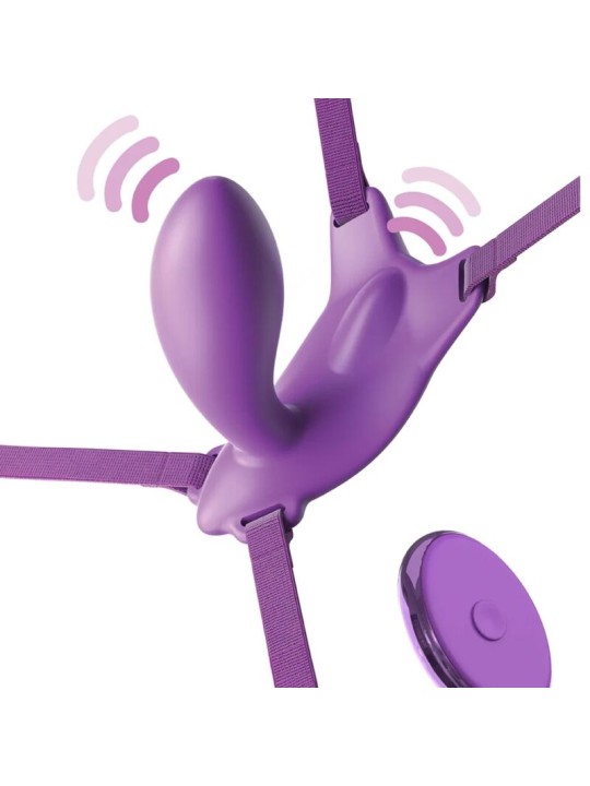 FANTASY FOR HER ARNES MARIPOSA G SPOT CON VIBRADOR RECARGABLE CONTROL REMOTO VIOLETA