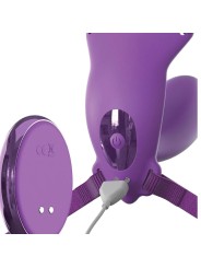 FANTASY FOR HER ARNES MARIPOSA G SPOT CON VIBRADOR RECARGABLE CONTROL REMOTO VIOLETA
