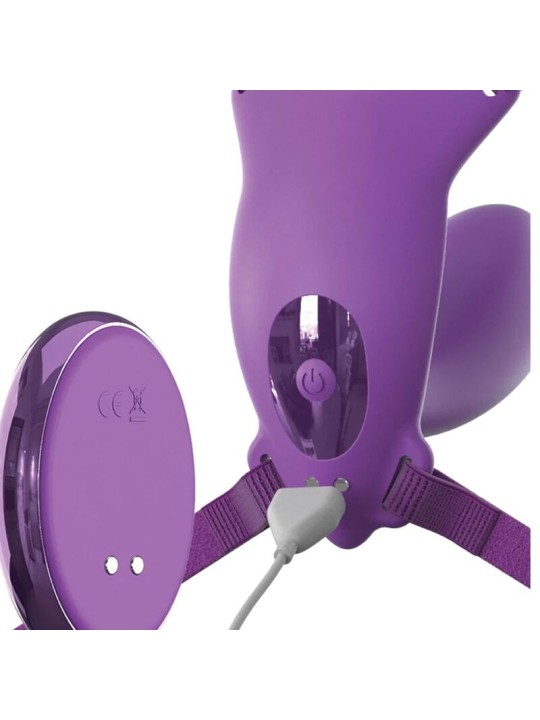 FANTASY FOR HER ARNES MARIPOSA G SPOT CON VIBRADOR RECARGABLE CONTROL REMOTO VIOLETA