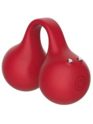 SNAIL VIBE TWINN VIBRADOR DE DEDO CEREZA