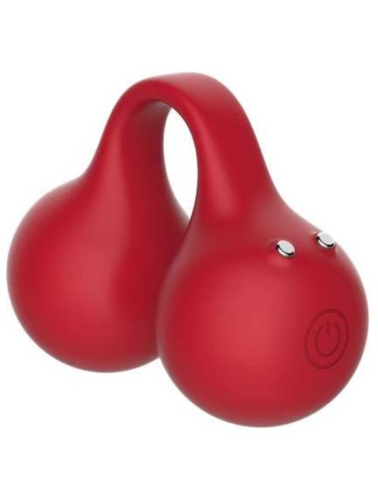 SNAIL VIBE TWINN VIBRADOR DE DEDO CEREZA
