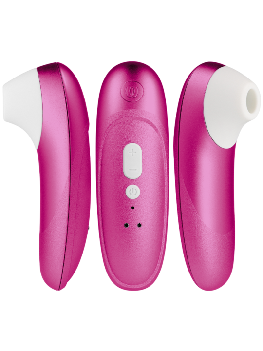 WOMANIZER PRO VIBRANT ESTIMULADOR DE CLITORIS ROSA