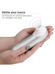 WOMANIZER PRO VIBRANT ESTIMULADOR DE CLITORIS GRIS PLATA