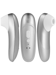 WOMANIZER PRO VIBRANT ESTIMULADOR DE CLITORIS GRIS PLATA