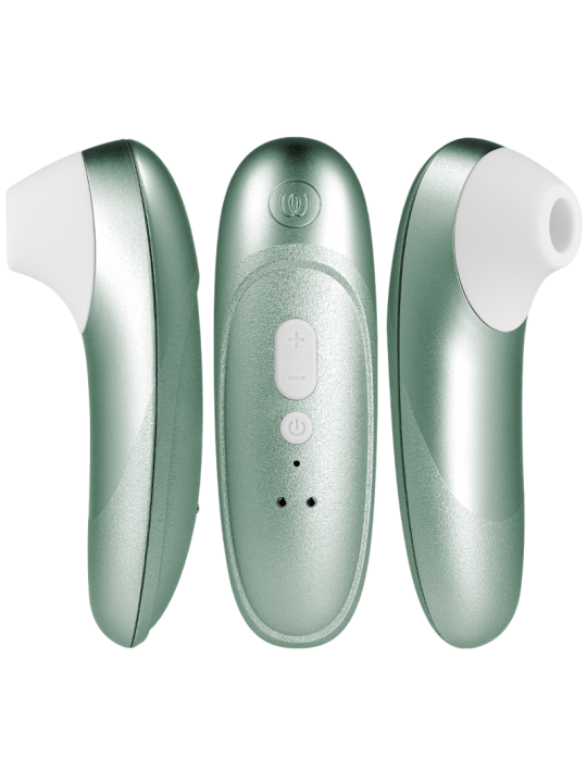 WOMANIZER PRO VIBRANT ESTIMULADOR DE CLITORIS VERDE SALVIA