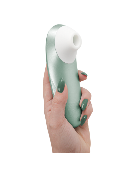 WOMANIZER PRO VIBRANT ESTIMULADOR DE CLITORIS VERDE SALVIA