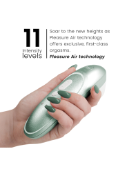 WOMANIZER PRO VIBRANT ESTIMULADOR DE CLITORIS VERDE SALVIA