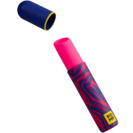 ROMP LIPSTICK ESTIMULADOR DE CLITORIS PINTALABIOS 7 NIVELES