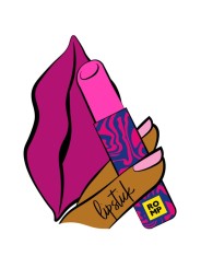 ROMP LIPSTICK ESTIMULADOR DE CLITORIS PINTALABIOS 7 NIVELES
