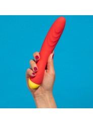 ROMP HYPE VIBRADOR PUNTO G MULTIFUNCION ROJO