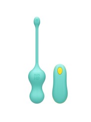 ROMP CELLO HUEVO VIBRADOR MULTIFUNCION TURQUESA CONTROL REMOTO