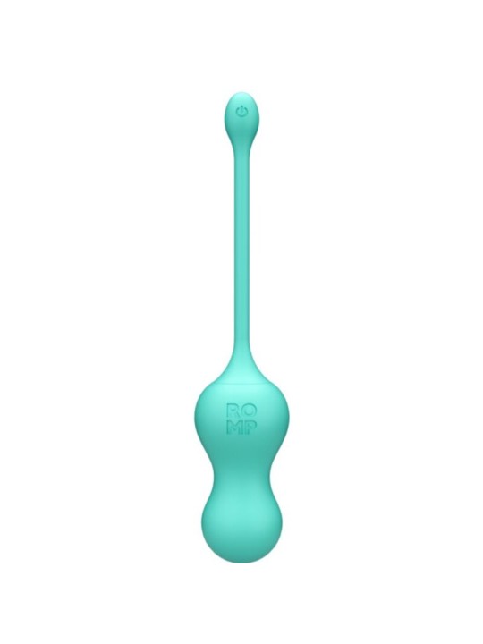 ROMP CELLO HUEVO VIBRADOR MULTIFUNCION TURQUESA CONTROL REMOTO
