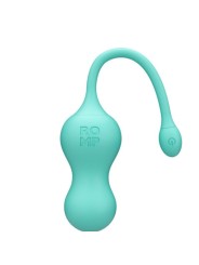 ROMP CELLO HUEVO VIBRADOR MULTIFUNCION TURQUESA CONTROL REMOTO