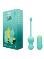 ROMP CELLO HUEVO VIBRADOR MULTIFUNCION TURQUESA CONTROL REMOTO