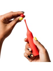 ROMP POP ESTIMULADOR DE CLITORIS ALTA FRECUENCIA ROJO