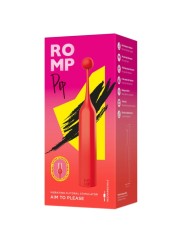 ROMP POP ESTIMULADOR DE CLITORIS ALTA FRECUENCIA ROJO